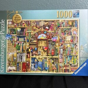 NEW- Ravensburger Puzzle  Bizarre Bookshop #2  - 1000 Premium Pieces #193141